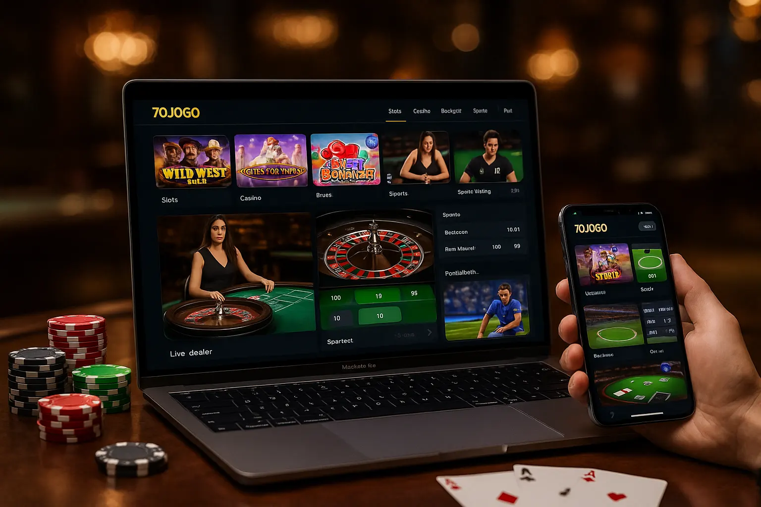 
                                Cassino Online 70JOGO
                                