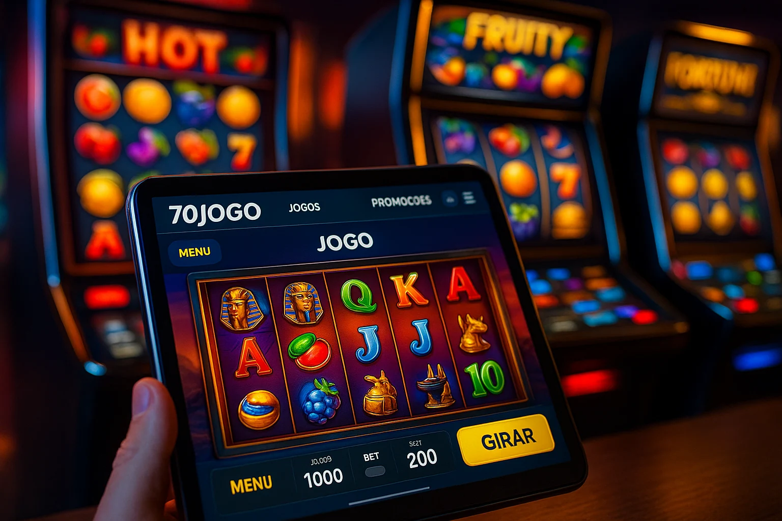 Jogos de Slot no Casino Online 70JOGO